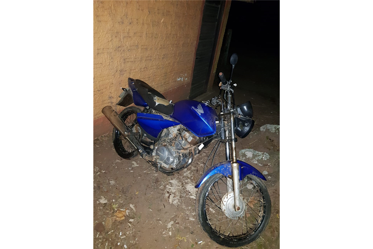 BM recupera, em Nova Palma, motocicleta furtada em Santa Maria